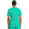 Cherokee Womens Infinity Crew Neck Scrubs Shirt(Palm Leaf)