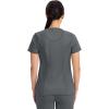 Cherokee Womens Infinity Crew Neck Scrubs Shirt(Pewter)