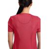 Cherokee Womens Infinity Crew Neck Scrubs Shirt(Red)