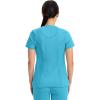 Cherokee Womens Infinity Crew Neck Scrubs Shirt(Turquoise)