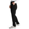 Cherokee Women’s Pull-on Cargo Scrub Pant Mid Rise Tapered Leg with 4 Pockets – CK248A(Black)