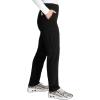 Cherokee Women’s Pull-on Cargo Scrub Pant Mid Rise Tapered Leg with 4 Pockets – CK248A(Black)