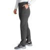 Cherokee Women’s Pull-on Cargo Scrub Pant Mid Rise Tapered Leg with 4 Pockets – CK248A(Heather Pewter)