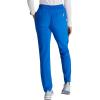 Cherokee Women’s Pull-on Cargo Scrub Pant Mid Rise Tapered Leg with 4 Pockets – CK248A(Royal)