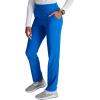 Cherokee Women’s Pull-on Cargo Scrub Pant Mid Rise Tapered Leg with 4 Pockets – CK248A(Royal)