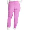 Cherokee Women’s Pull-on Cargo Scrub Pant Mid Rise Tapered Leg with 4 Pockets – CK248A(Vibran Violet)