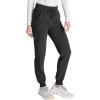 Cherokee Women’s Scrub Jogger Pants Natural Rise with 4 Pockets and Drawstring Waistband – CK249A(Black)