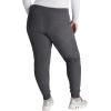Cherokee Women’s Scrub Jogger Pants Natural Rise with 4 Pockets and Drawstring Waistband – CK249A(Heather Pewter)