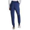Cherokee Women’s Scrub Jogger Pants Natural Rise with 4 Pockets and Drawstring Waistband – CK249A(Navy)