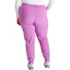 Cherokee Women’s Scrub Jogger Pants Natural Rise with 4 Pockets and Drawstring Waistband – CK249A(Vibran Violet)