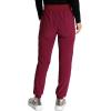 Cherokee Women’s Scrub Jogger Pants Natural Rise with 4 Pockets and Drawstring Waistband – CK249A(Wine)