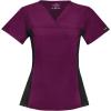 Cherokee Women’s V Neck Scrubs Shirt(Wine)