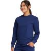 Cherokee Workwear Professionals Men & Women Scrubs Top Pocketless Crew Neck WW790(Navy)