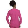 Cherokee scrubs jacket for women, Snap Front Warm-Up Jacket with 3 Pockets and Easy Care – 4350(Shocking Pink)