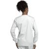 Cherokee scrubs jacket for women, Snap Front Warm-Up Jacket with 3 Pockets and Easy Care – 4350(White)