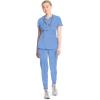 Infinity Cherokee V-Neck Women’s Nurse Scrub Top, 4-Way Stretch, Superior Performance and Comfort CK623A(Ciel)