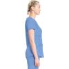 Infinity Cherokee V-Neck Women’s Nurse Scrub Top, 4-Way Stretch, Superior Performance and Comfort CK623A(Ciel)