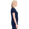 Infinity Cherokee V-Neck Women’s Nurse Scrub Top, 4-Way Stretch, Superior Performance and Comfort CK623A(Navy)