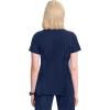 Infinity Cherokee V-Neck Women’s Nurse Scrub Top, 4-Way Stretch, Superior Performance and Comfort CK623A(Navy)