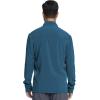 Infinity Men’s Zip Front Jacket Modern Fit Rib-Knit Panels with 3 Pockets and Knit Sleeve Panel CK332A(Caribbean Blue)