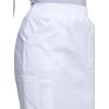 Scrubs Uniform Skirt Workwear Professionals, Rib-Knit Waist, Soft Stretch WW510, XS, White