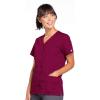 Scrubs for Women Workwear Originals Snap Front Top 4770(Wine)