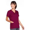 Scrubs for Women Workwear Originals Snap Front Top 4770(Wine)