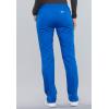 Workwear Core Stretch Women Scrubs Pant Mid Rise Straight Leg Drawstring 4203(Royal)