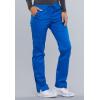 Workwear Core Stretch Women Scrubs Pant Mid Rise Straight Leg Drawstring 4203(Royal)