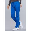 Workwear Core Stretch Women Scrubs Pant Mid Rise Straight Leg Drawstring 4203(Royal)