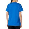 Workwear Core Stretch Women Scrubs Top V-Neck 24703(Royal)