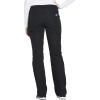 Workwear Originals Women Scrubs Pant Mid Rise Straight Leg Pull-on Cargo WW210(Black)