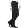 Workwear Originals Women Scrubs Pant Mid Rise Straight Leg Pull-on Cargo WW210(Black)