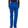 Workwear Originals Women Scrubs Pant Mid Rise Straight Leg Pull-on Cargo WW210(Galaxy Blue)
