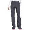 Workwear Originals Women Scrubs Pant Mid Rise Straight Leg Pull-on Cargo WW210(Pewter)