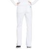 Workwear Originals Women Scrubs Pant Mid Rise Straight Leg Pull-on Cargo WW210(White)
