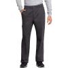 Cherokee Cargo Scrub Pants for Men with Mid Rise Straight Leg Zip Fly WW250AB(Pewter)
