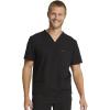 Cherokee Euphoria Men Scrubs Top V-Neck CK888A(Black)