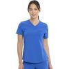 Cherokee Euphoria Women Scrubs Top Tuckable V-Neck CK788A(Royal)