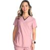 Cherokee Form Women Scrubs Top V Neck CK843(Mauve Orchid)