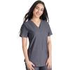 Cherokee Form Women Scrubs Top V Neck CK843(Pewter)