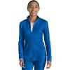 Cherokee Form Women Warm Up Scrubs Jacket Zip Front CK390(Royal)