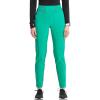 Cherokee Infinity Womens High Rise Skinny Scrub Pants, 5 Pockets, Moisture Wicking, Easy Care, PROTX2 & 360 Stretch – CK067A(Palm Leaf)