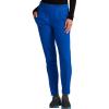Cherokee Infinity Womens High Rise Skinny Scrub Pants, 5 Pockets, Moisture Wicking, Easy Care, PROTX2 & 360 Stretch – CK067A(Royal)