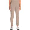 Cherokee Infinity Womens Scrub Jogger Pants, Mid Rise, Moisture Wicking, Wrinkle-Resistant, 360 Stretch, 5 Pockets – CK110A(Khaki)