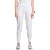 Cherokee Infinity Womens Scrub Jogger Pants, Mid Rise, Moisture Wicking, Wrinkle-Resistant, 360 Stretch, 5 Pockets – CK110A(White)