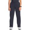 Cherokee Infinity Women’s Scrub Pant Mid Rise Tapered Leg Pull-on Bottom with Moisture Wicking & 360° Stretch Fabric CK065A(Pewter)