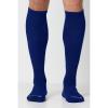 Cherokee Knee High Compression Socks, 15-20 mmHg Support, Cushioned Sole, 1 Pair Pack, Unisex Fit – MLXSUPPORT(Navy)