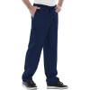 Cherokee Luxe Men Scrubs Pant Fly Front Drawstring Cargo 1022(Navy)