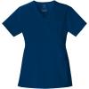 Cherokee Luxe Women Scrubs Top Mock Wrap 1841(Navy)